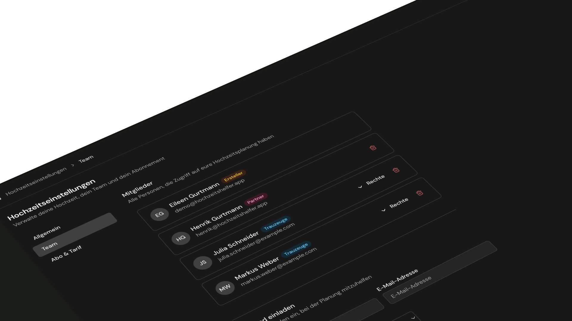 Team Collaboration Feature