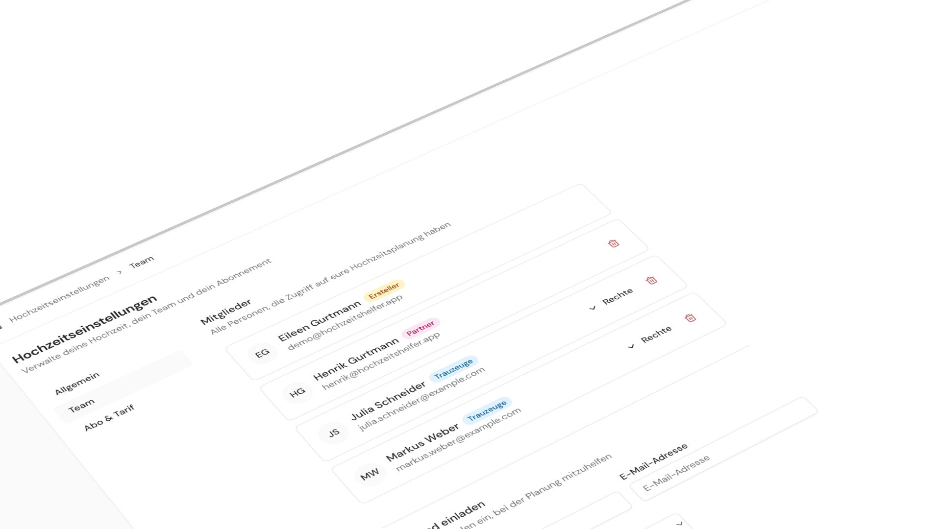 Team Collaboration Feature